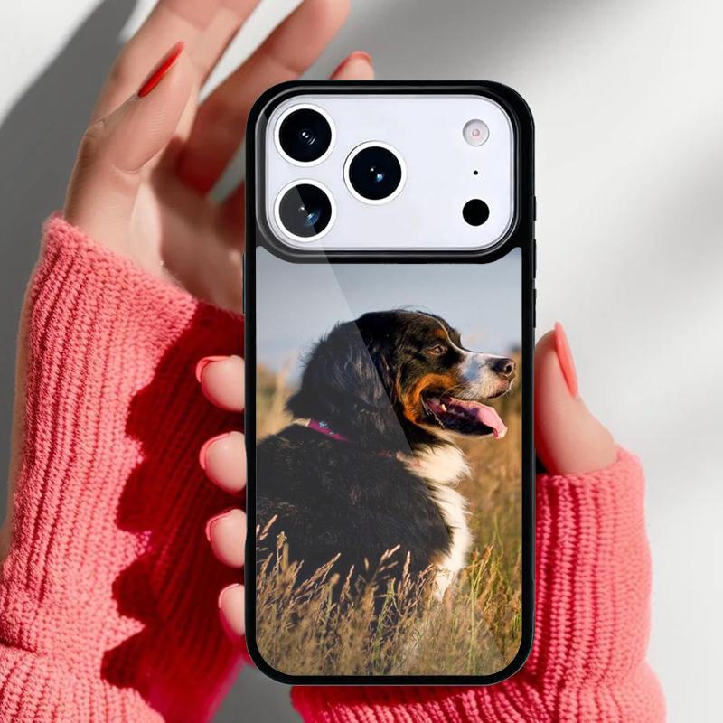 Bernese Mountain Dog Phone Case for iPhone 17 16 15 14 13 Pro Max Back Cover for 12 11 Pro Coque