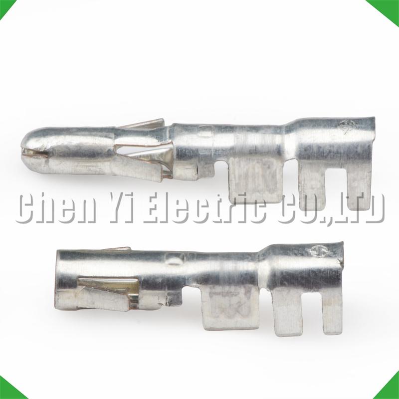 50 Pcs 2.5 mm Male or Female wire Crimp P For 925713-1 925714-1 Sheath Automotive Connectors Wire harness Plug