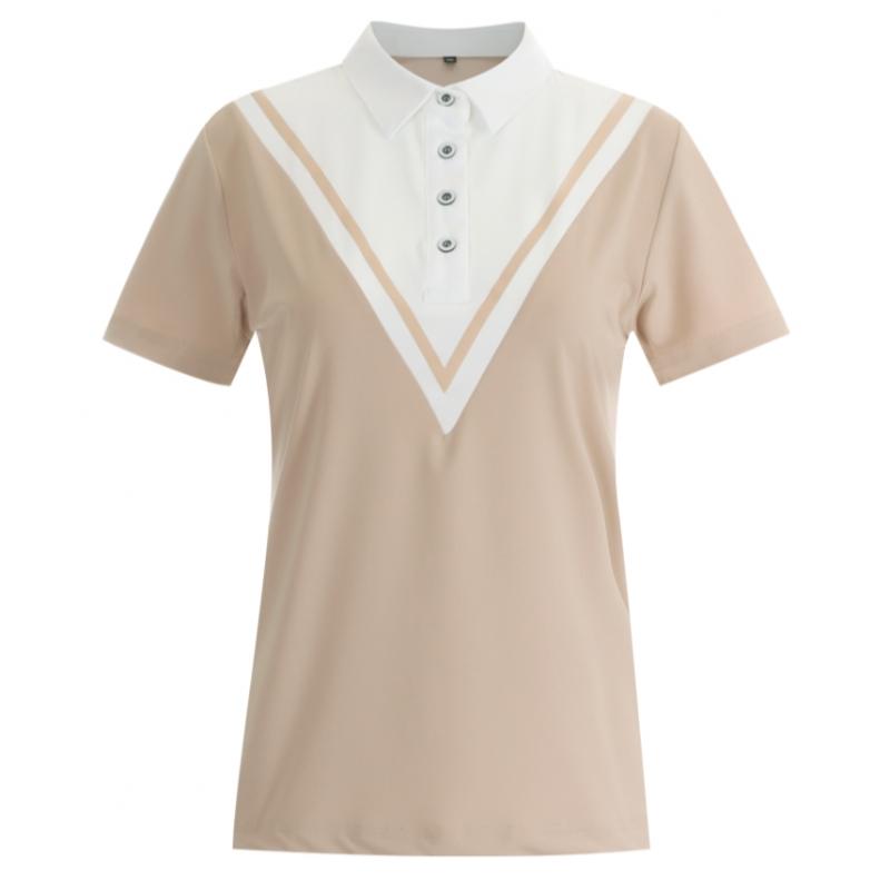 Shop   Women Collar Neck Golf Tennis Cool V LiNe ShorT sleeVe T shirT Ne Wsh 615