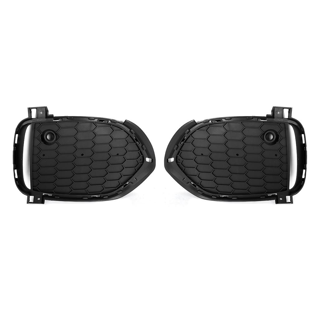 Honeycomb Mesh Fog Light Grille For 2014-2018 BMW X5 F15 xDrive35d 35i 50i M Sport Front Bumper Fog Light Cover Grilles QCYZR1