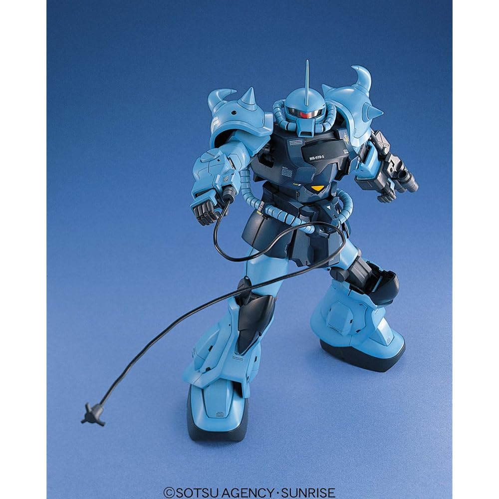 Bandai Spirits MG Mobile Suit Gundam MS-07B-3 Gouf Custom 1/100 Scale Color-Coded Plastic Model Kit