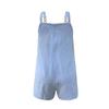 Damen Europäischer Stil Lässig Sommer Rückenfrei Kurz Träger Jumpsuit