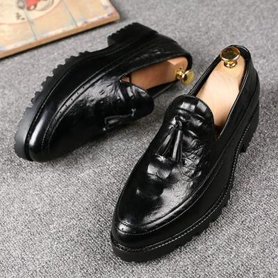 New Fashion Designer Luxury Men Formal Leather Shoes Men Dress Shoe Pointed Oxfords Shoes Loafers Driving Shoes Ch65