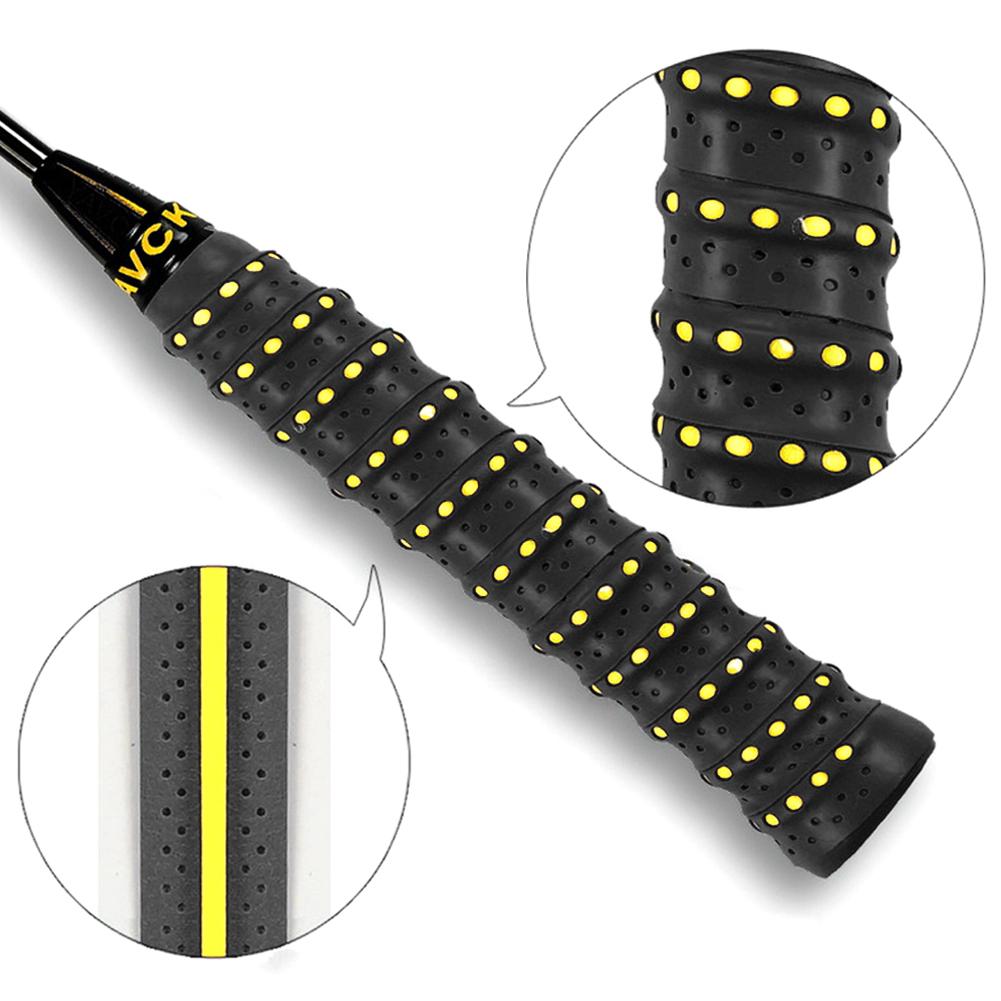 Anti-slip Sweatband Breathable Badminton Grip Tennis Overgrip Sport Tape Windings Over For Fishing Rod Squash Padel Racket