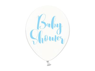 Balony Przezroczyste Baby Shower,Blue, 30Cm 1 Szt.