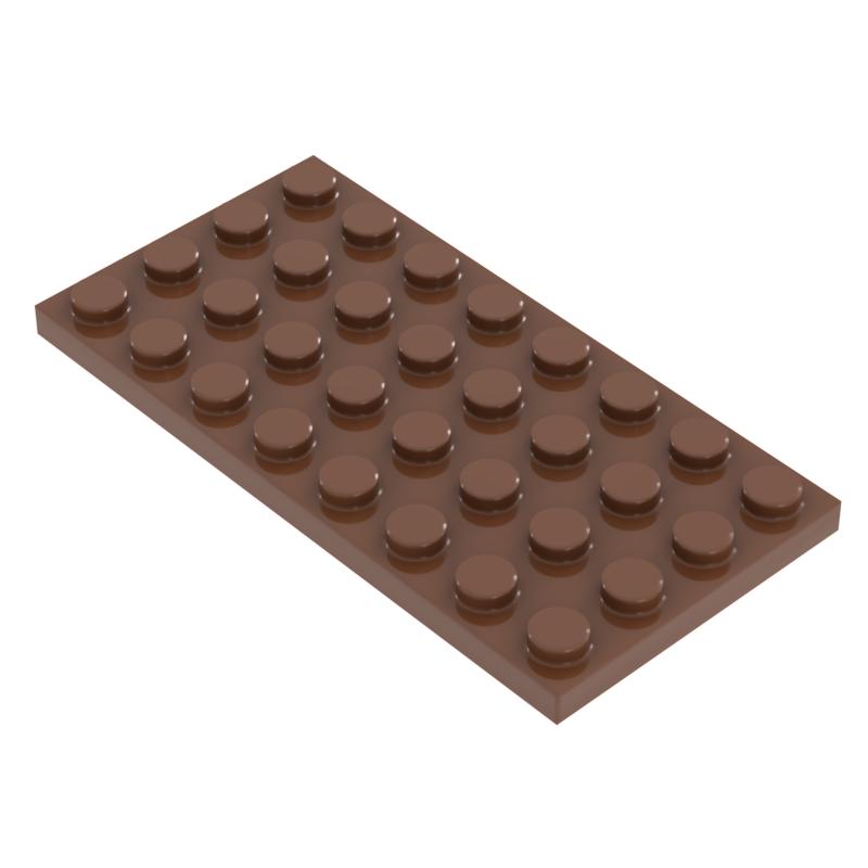 Non-Toxic Moc Small Particle Building Blocks 4X8 Pieces Base Plate Diy Parts Accessories Compatible 3035