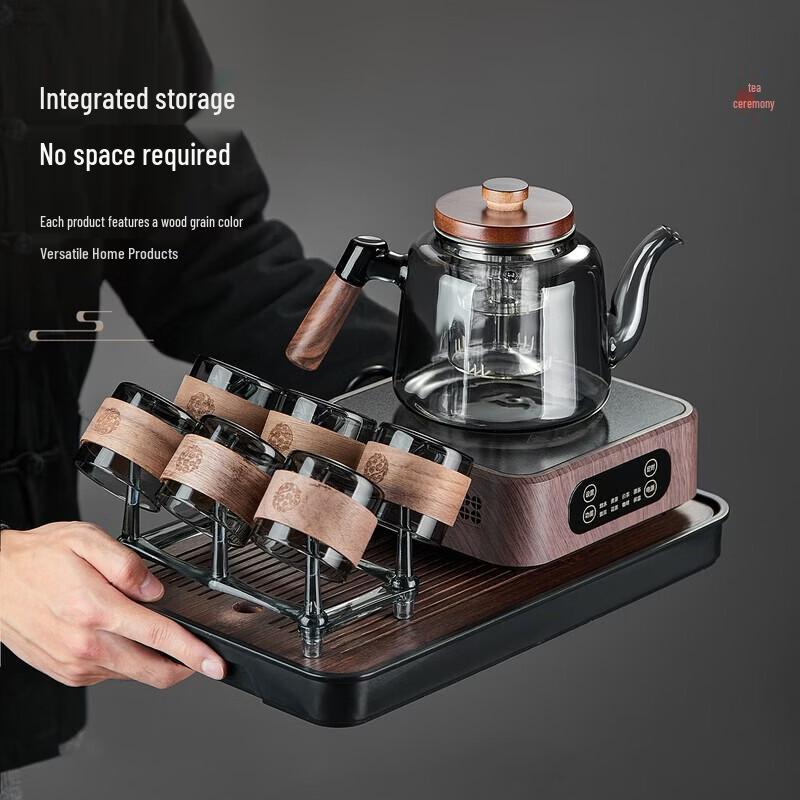 YIHUTEA Glass Tea Set with Electric Stove