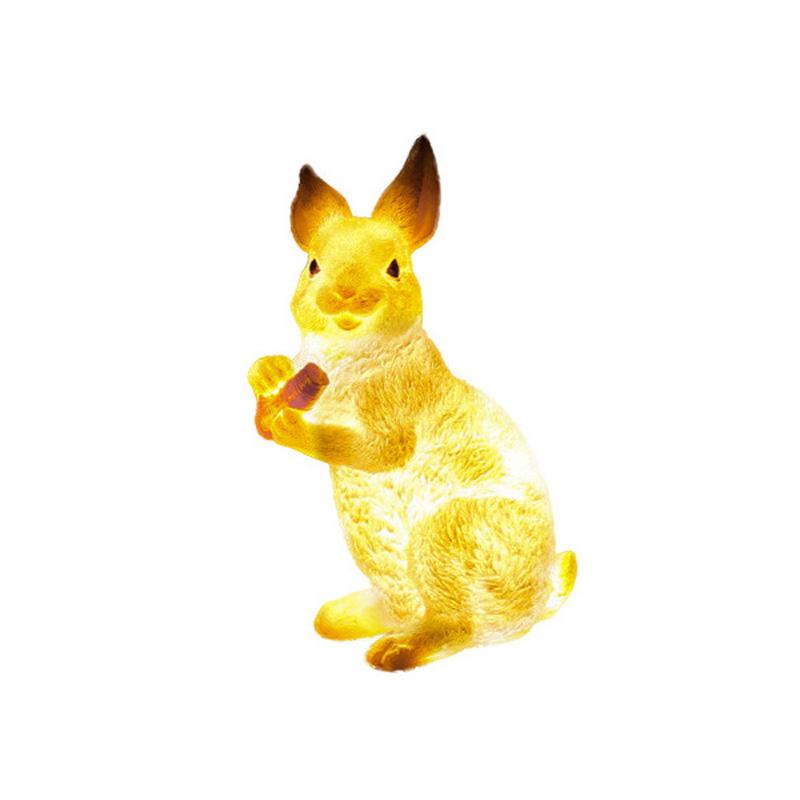 LED Luminescent Rabbit Animal Modeling Lamp Outdoor Waterproof Garden Park Landscape Project Lighting Lawn Lamp