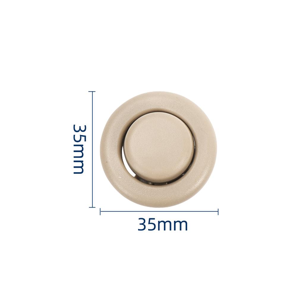 For BMW 5 Series Car Rear Seat Headrest Button Cover Adjustment Switch F10 F18 E90 Seat Accessories 52207251368