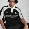 Reebok American Retro Casual College Style Color Block Letter Print Breathable Short Sleeve Polo Shirt Unisex Polo Shirts Black 24SRM423UGH0