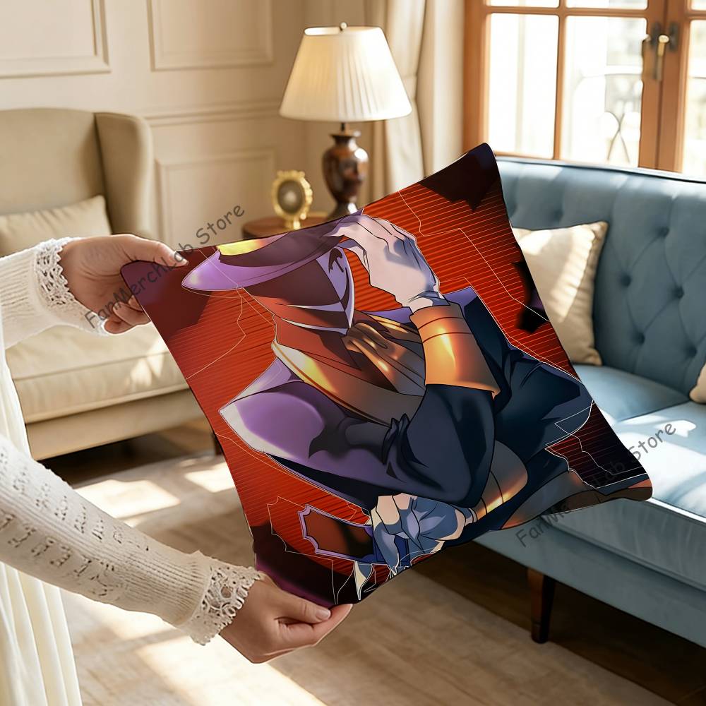 Game TThe Freak CCircus Pillow Case Plush Fabric Soft Pillowcase Double Sided Print Sofa Cushion Cover Throw