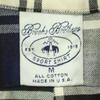 Brooks Brothers Made in USA Check Pattern Long sleeve Botan Down Cotton shirt Men's Used