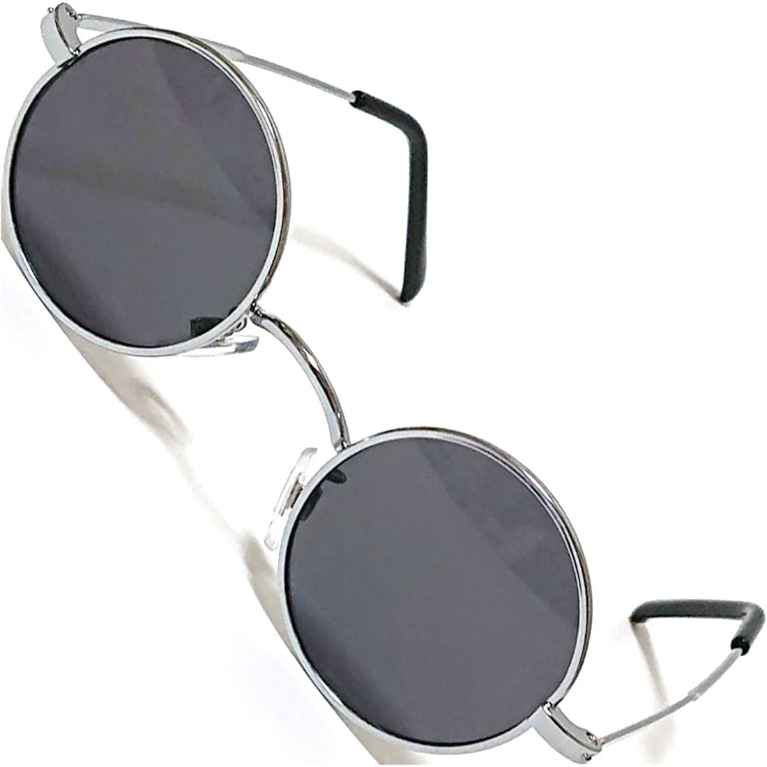 [Berkuto] Silver x Smoke Sunglasses, Eyeglasses, Fashion Glasses, Fashion Glasses, Men s, Women s, Round, Square, Transparent, Tinted, Small, Large,