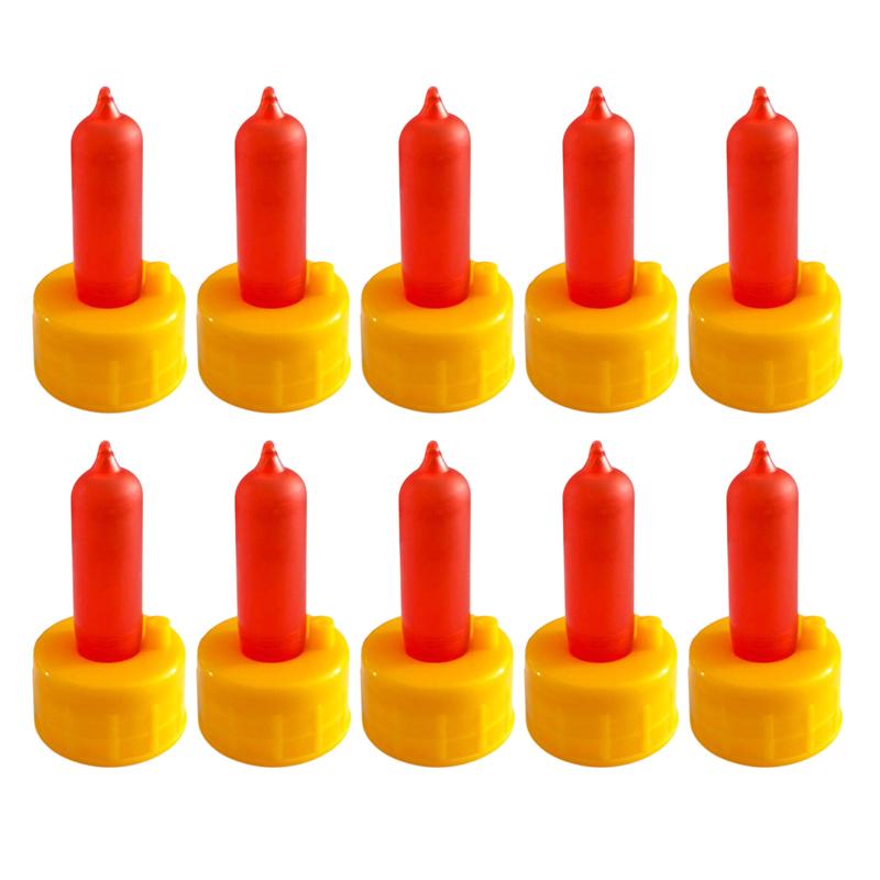 10 Pcs Goat Soft Nipple Pet Special Silicone Baby Milk Mouth Small Animal Lamb Feeding Bottle Sheep Coke Bottle Red Nipple