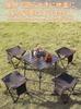 New Instant Outdoor Chair with Side Folding Chair Offers Optimal Height and Comfortable Seat Portable Aluminum 200kg Load Easy To Camping Can Sit