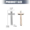 Food Grade Safe Silicone Crosses Craft Mould for Projects Including Soap and Candle Making Easy Releases
