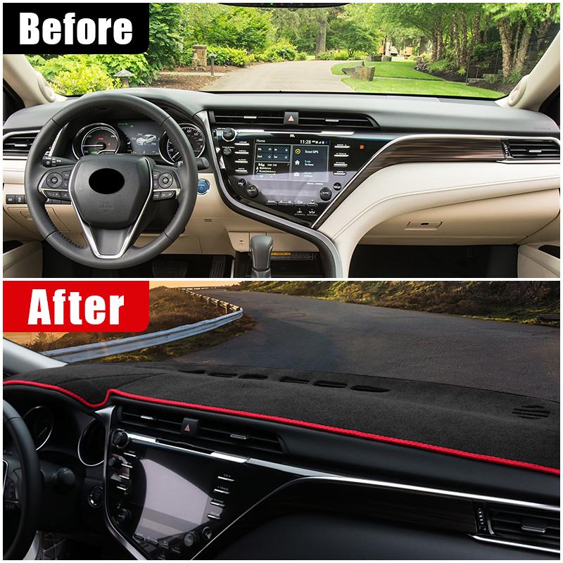 Copertura Cruscotto Auto Evita Luce Pad Tappeto Anti-UV Tappetini Antiscivolo Per Toyota Camry XV70 2018    2022 2023 2024