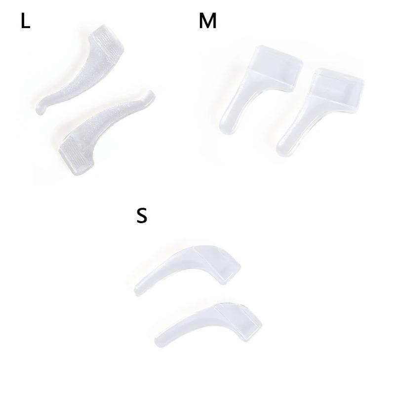 Anti-slip Silicone Ear Grip Glasses Eyeglasses Leg Ear Hook Stopper Bracket Fastener Accessories Temple Tip Eyewear Holder