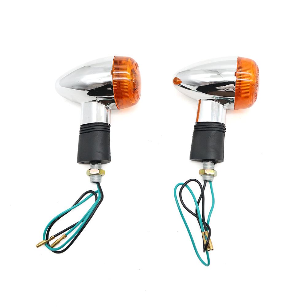 

For Kawasaki Vulcan VN800 VN900 VN1500 VN1600 VN1700 VN2000 Motorcycle Turn Signals Lights Indicators Blinker Lamp Accessories оранжевый