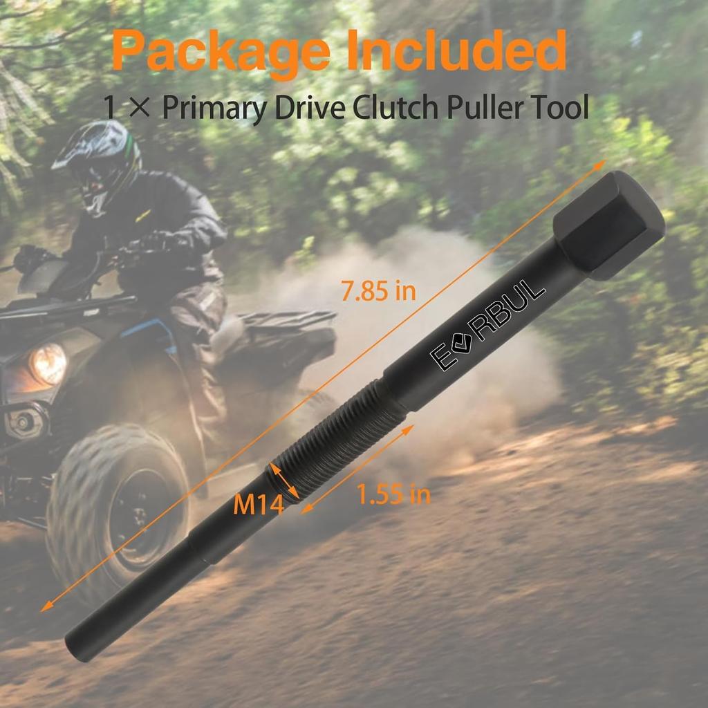 Primary Clutch Puller Removal Tool Primary Drive Clutch Puller Clutch Remover Compatible With Kawasaki Mule 3000 3010 Prairie 300 360 400 Brute Force