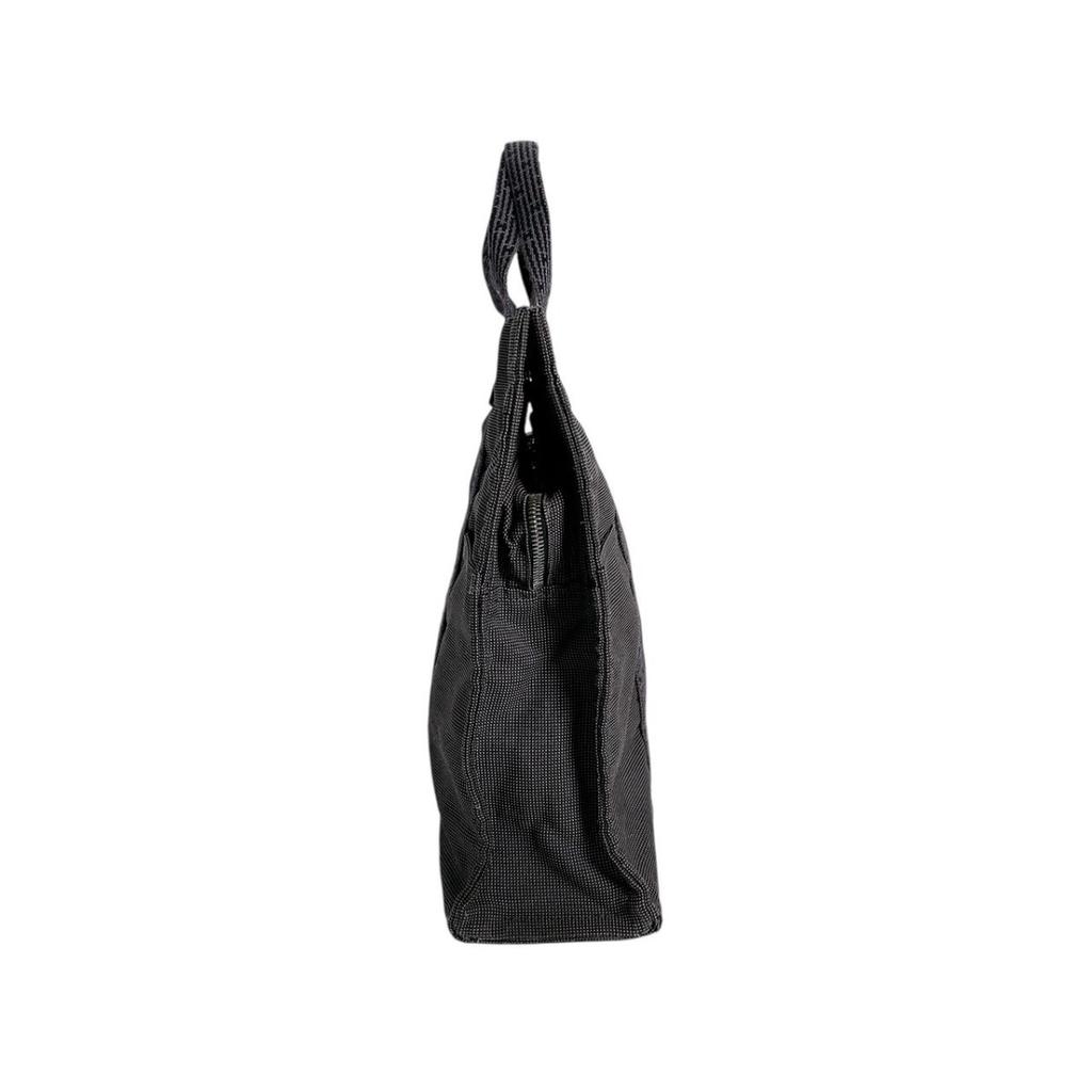 HERMES Her Line Tote MM Tote Bag Hand Bag canvas gray Used