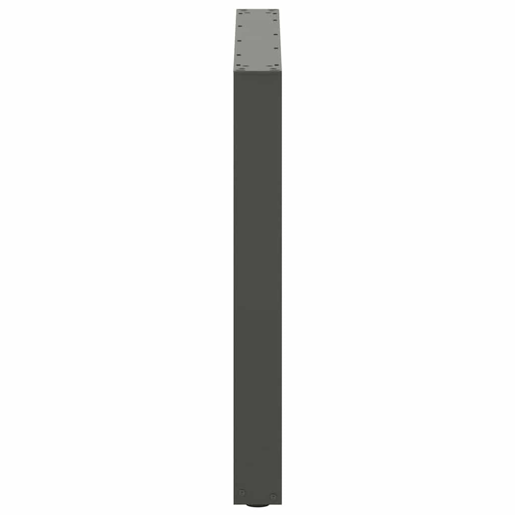 Vidaxl Nogi Do Stolika Kawowego, 3 Szt., Antracyt, 90X(72-73) Cm, Stal