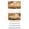 Letto per gatti in legno massello Letto estivo per cuccioli Tappetino rimovibile Lavabile Universale per tutte le stagioni Nido per gatti Cuccia per cani Forniture per animali domestici