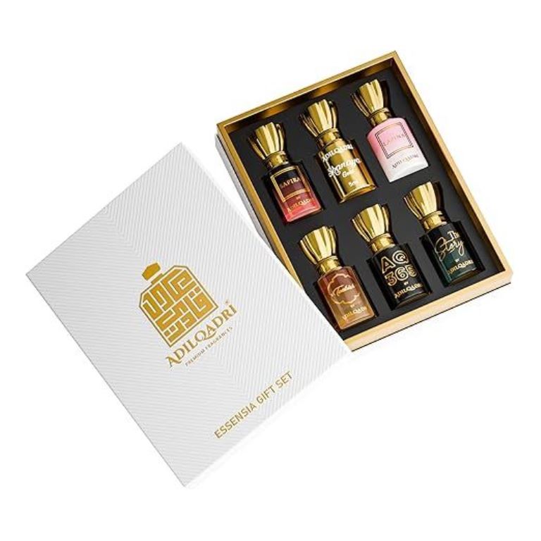 Adilqadri Essensia Luxury Attar Combo For Men And Women | Combo Pack Of 6