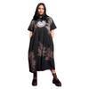 The Nightmare Before Christmas Womens/Ladies Scary Teddy Midi Tie Dye Smock Dress