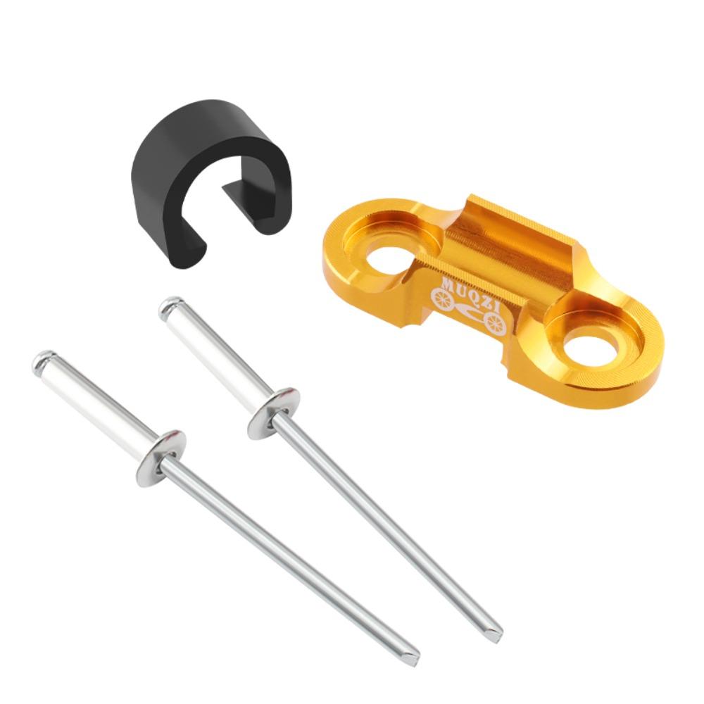 

Universal Line Pipe Buckle Stable Pipe Buckle Base Bicycle Brake Cable Guide Road Bike золотой