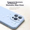 IPhone 16 Pro Case, IPhone 16 Pro Protective Cover with Full Lens Protection, Liquid Silicone Ultra-Thin Shockproof Simple Soft Case, Graphite Gray