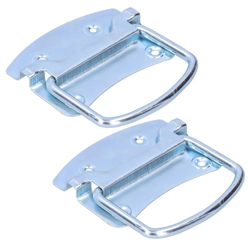 2 Pcs Thicken Ring Pull Chest Handle Stainless Steel Bee Frame Gripper Beehive Handle  Box Chest