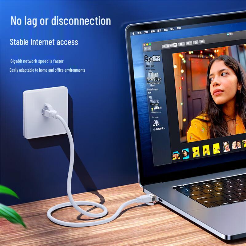 BIAZE CAT6 Gigabit Ethernet Patch Cable