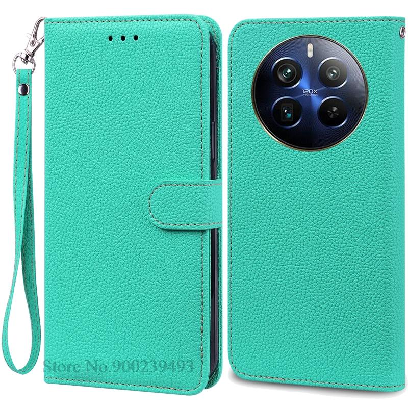 For Realme 12 Pro Plus Case Leather Wallet Flip Cover Phone Case For Realme 12 Pro 5G Case Coque Fundas For Realme 12 Pro+ Cover