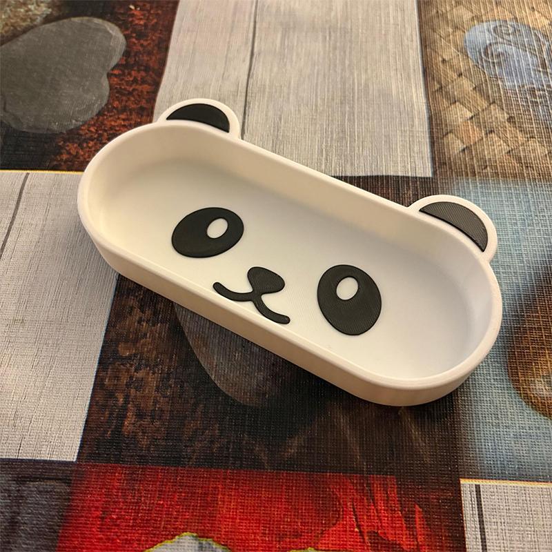 Carino Espositore per Occhiali Panda Gatto | Supporto Creativo & Decorazione Per Chi Porta gli Occhiali Facile da Pulire Accessorio da Scrivania