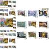 Mini Landscape Art Puzzle Series Challenging Difficultly 1000pcs For Adults Stress Relief Toy