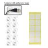 Sticky Cable Clips Wall Hooks Multipurpose Easy Installation Outdoor Light Clips for Car Hanging Decorations Laptop PC TV