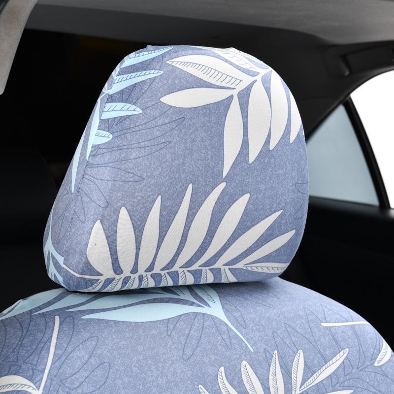 1PC Car Seat Headrest Cover Anti-Dirty Elastic Full Surround Headrest Protect Cover Universal Car Interior Modified Seat Covers