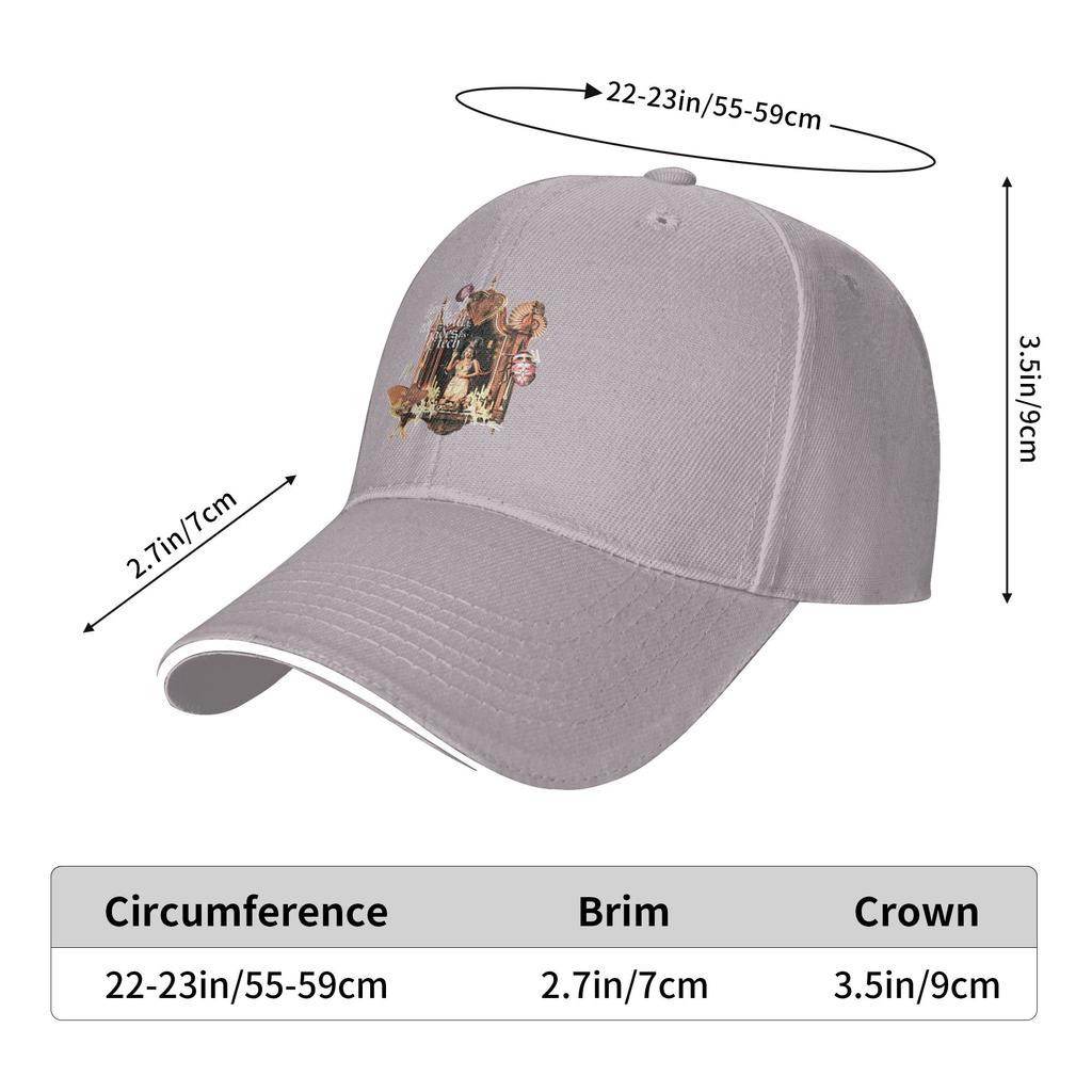 Melanie-Martinez Hades Casual Baseball Cap Spring Trucker Hat Running Hippie Hip Hop Hats Unisex-Teens Baseball Caps