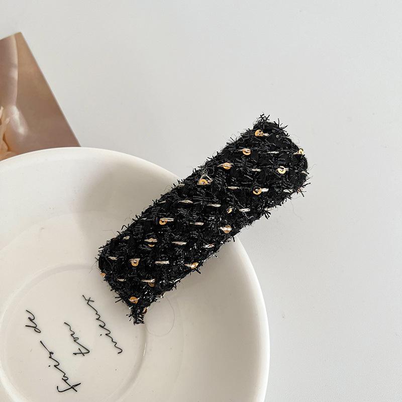 Clip Hair Accessories Woolen  Long Retro Bb Shape Barrettes Clip Side Clip Bang