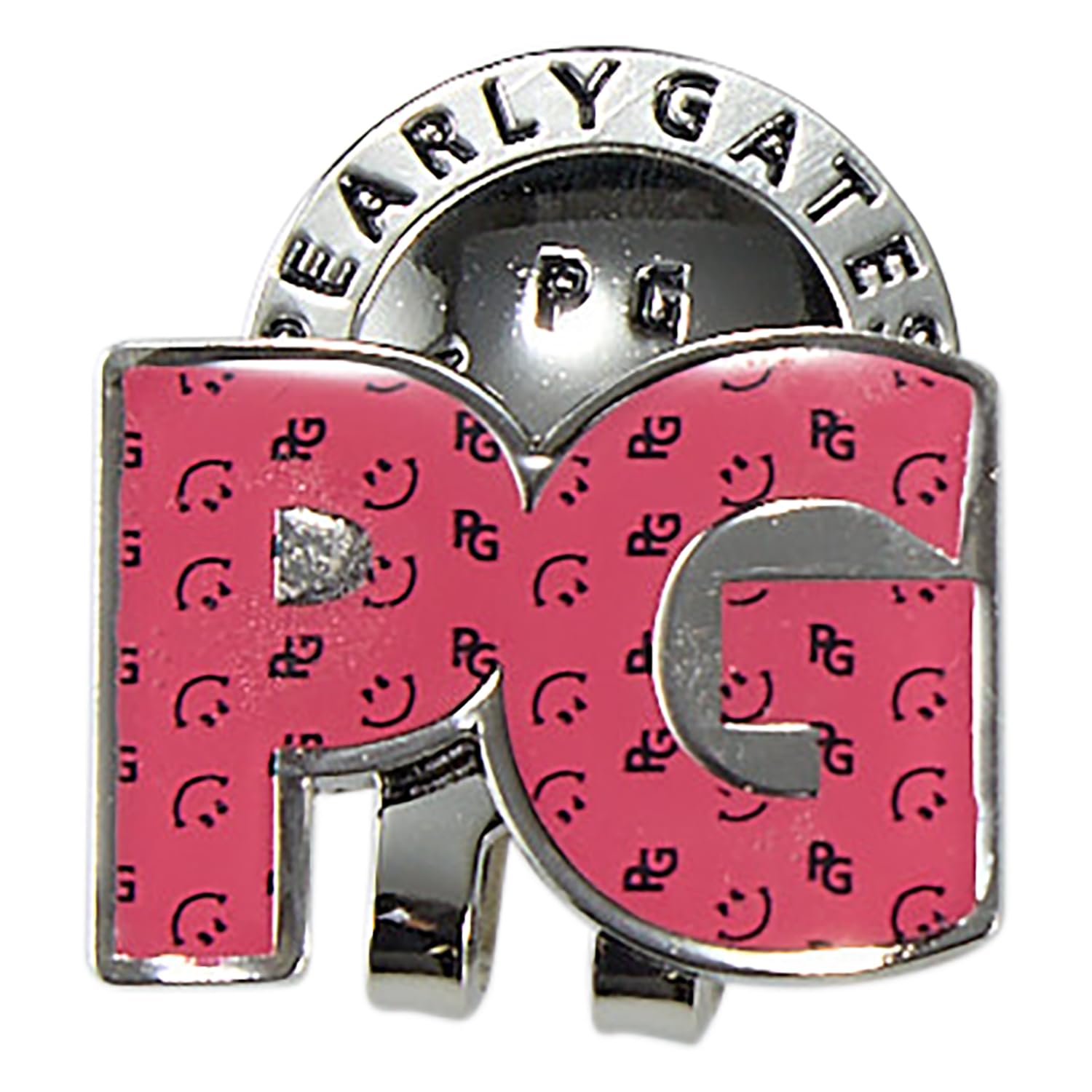 

PEARLY GATES Continuing Standard Product: Smiley Face Magnetic Marker / Golf / 053-4984311 090_Pink FR