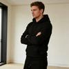 Men's Hooded Sweatsuit 2 Piece Set Long Sleeve Hoodie Sweatshirt And Jogger Sweatpants Set Casual Track Suits Outfits