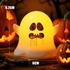 Halloween Decorations LED Candle Light Plastic Ghost Skull Lamp for Home Bar Haunted House Halloween Party Decor Horror Props