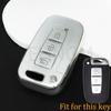 3/4 Buttons Shell Fob Car Key Case For Kia Hyundai Equus Optima K5 Forte Opirus Rohens Ix35 Soul Sorento Mohave Borrego Cover