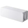 Yamazaki Magnetic Toothpaste Tube Holder White, Approx. W9 X D3 X H3.5cm, Tower 5627