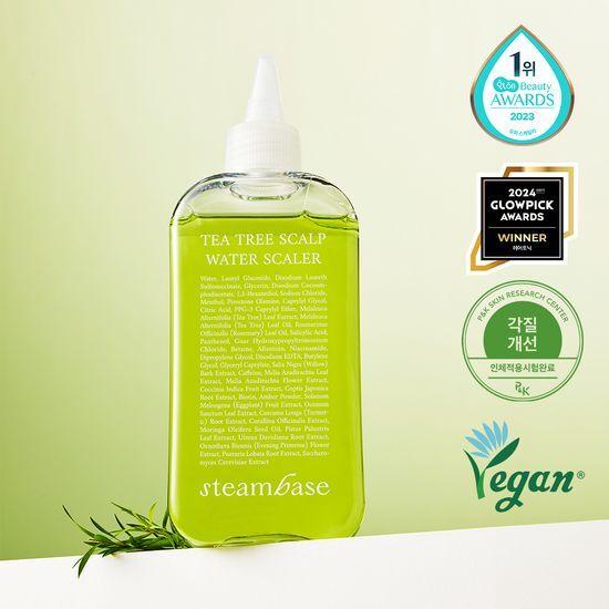 STEAMBASE Tea Tree Scalp Water Scaler 250ml (Hair Loss Relief)