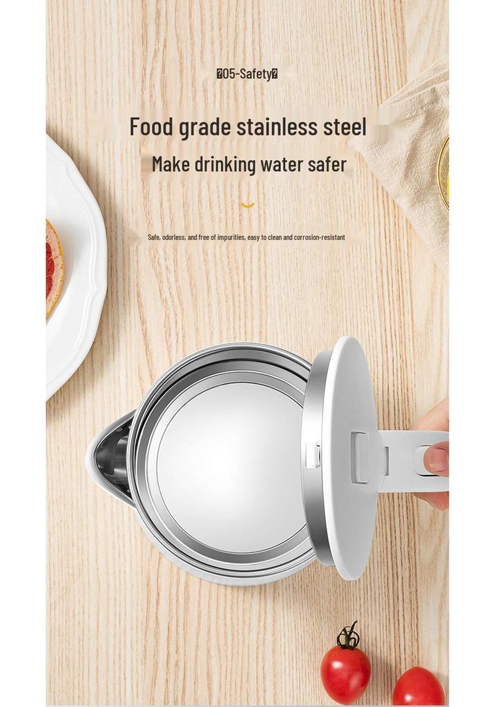 Compact Large-Capacity Electric Kettle with Constant Temperature, Quick Boil, and Keep Warm Features for Dorms and Students