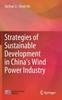 Buch Strategies of Sustainable Development In China's Wind Power Industry