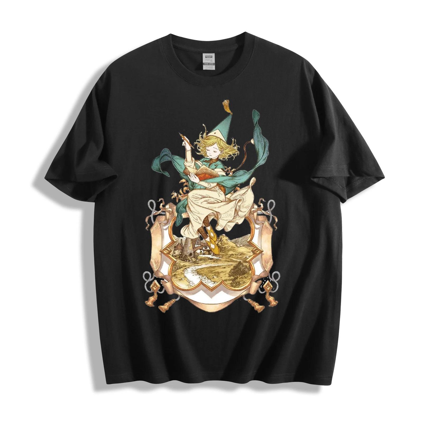 Футболка Atelier of Witch Hat Coco Magic Scroll - Винтажное Фэнтези Арт Унисекс 4XL