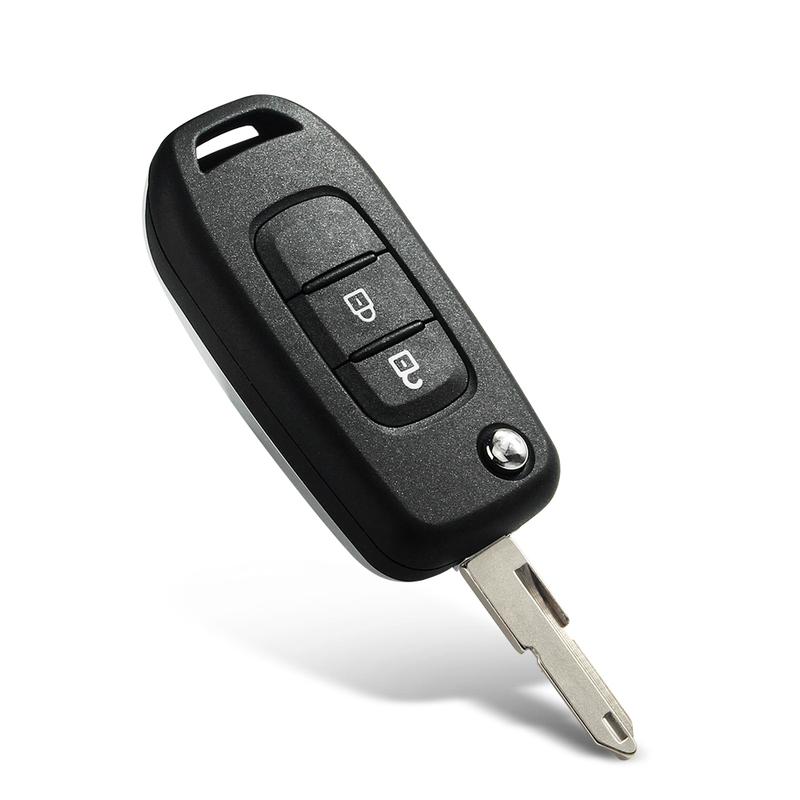 KEYYOU 2/3BN For Renault Megan Modus Clio Modus Kangoo Logan Sandero Duster Opel Almera For NISSAN ALMERA Modified Car Key Shell